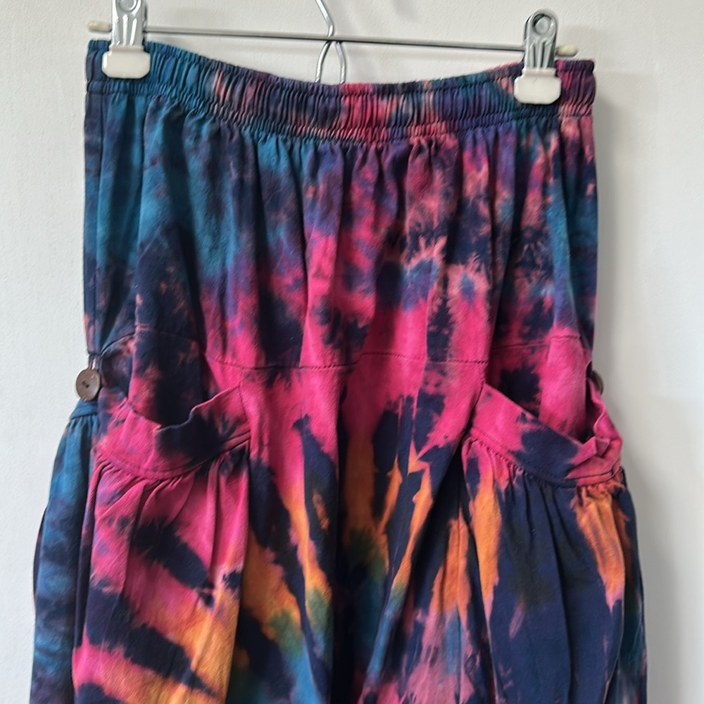 Women’s Tie-Dye Harem Joggers - Multicolor - Picture 5 of 7